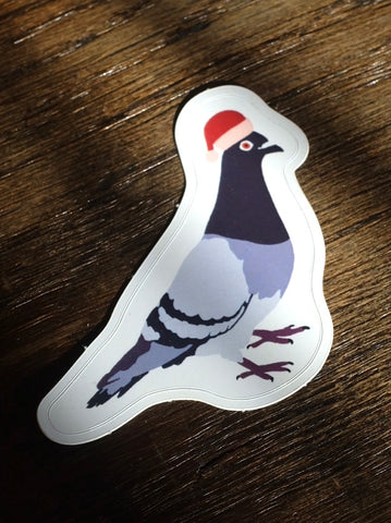 Weihnachtstaube Sticker