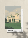 Bayerischer Bahnhof, Postkarte A6
