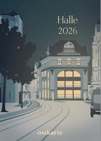 2026 Halle Kalender (DIN A3)
