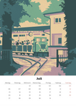 2026 Halle Kalender (DIN A3)