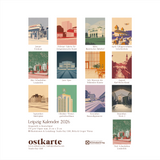 2026 Leipzig Kalender (quadratisch, 21 x 21 cm)