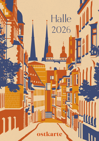 2026 Halle Kalender (DIN A3) - Cover 2