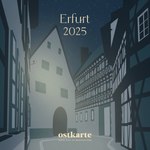 2025 Erfurt Kalender (klein, quadratisch)