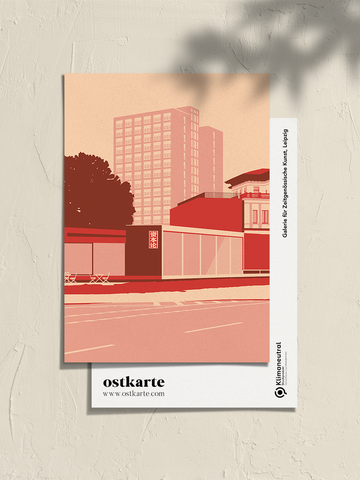 Galerie für Zeitgenössische Kunst (GfZK), Postkarte A6