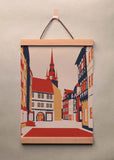 Große Klausstraße, Kunstdruck A4/ A3