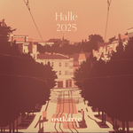 2025 Halle Kalender (klein, quadratisch)