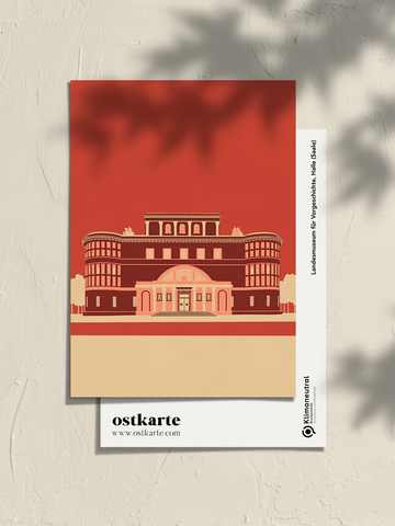 Landesmuseum für Vorgeschichte, Postkarte A6