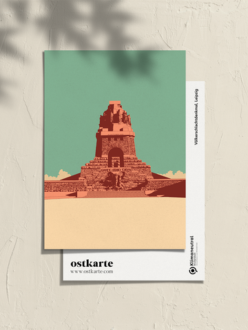 Völkerschlachtdenkmal, Postkarte A6