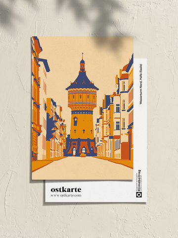 Wasserturm Nord, Postkarte A6