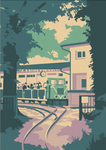 Peißnitzexpress, Kunstdruck A4/ A3