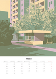 2027 Leipzig Kalender (DIN A3)