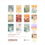 2027 Leipzig Kalender (quadratisch, 21 x 21 cm)