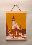 Thomaskirche, Kunstdruck A4/ A3